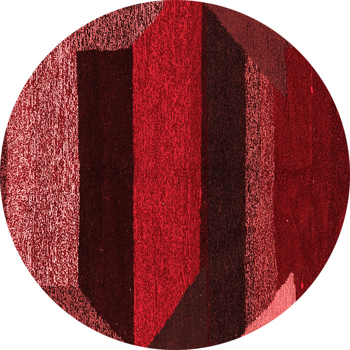 Machine Washable Abstract Red Modern Rug, wshabs3090red