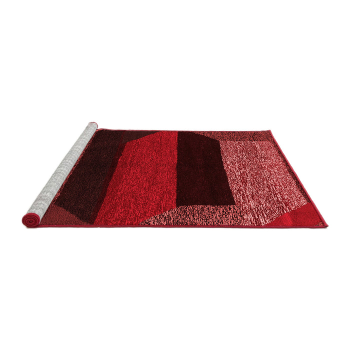 Modern Red Washable Rugs