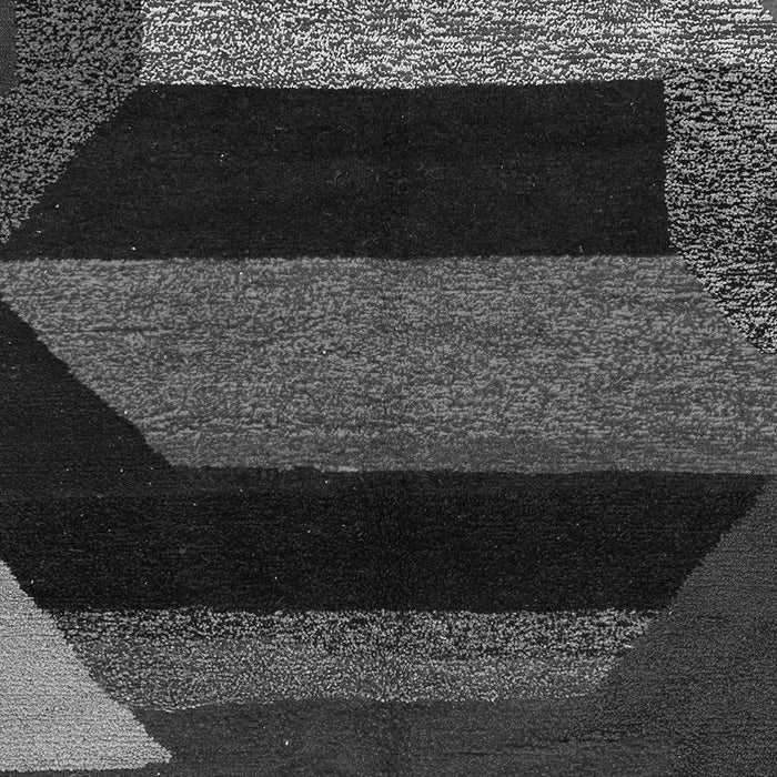 Machine Washable Abstract Gray Modern Rug, wshabs3090gry