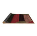 Sideview of Abstract Brown Modern Rug, abs3090brn