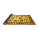 Sideview of Oriental Yellow Traditional Rug, abs3091yw