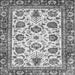 Square Oriental Gray Traditional Rug, abs3091gry