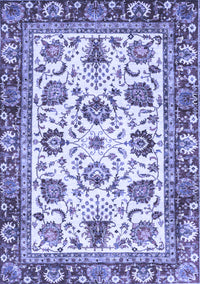 Oriental Blue Traditional Rug, abs3091blu