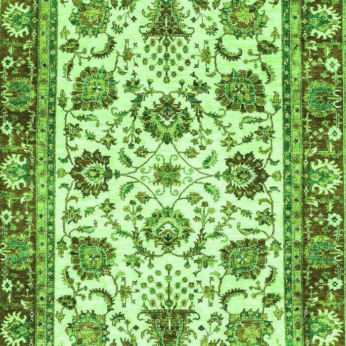 Oriental Green Traditional Rug, abs3091grn