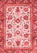 Oriental Red Traditional Area Rugs