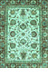 Oriental Turquoise Traditional Rug, abs3091turq