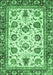 Oriental Emerald Green Traditional Rug, abs3091emgrn