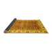 Sideview of Oriental Yellow Traditional Rug, abs3092yw