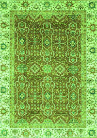 Oriental Green Traditional Rug, abs3092grn