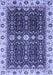 Geometric Blue Traditional Rug, abs3093blu