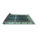 Sideview of Geometric Light Blue Traditional Rug, abs3093lblu