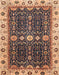 Machine Washable Abstract Red Brown Rug, wshabs3093