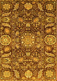 Oriental Yellow Traditional Rug, abs3094yw