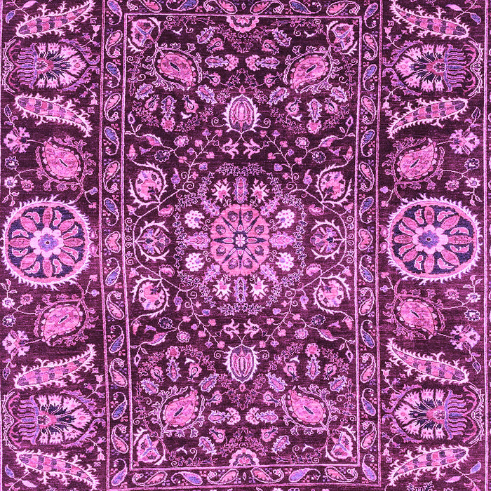 Machine Washable Oriental Purple Traditional Area Rugs, wshabs3094pur
