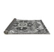 Sideview of Abstract Gray Modern Rug, abs3095gry