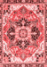 Abstract Red Modern Area Rugs