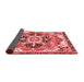 Abstract Red Modern Area Rugs