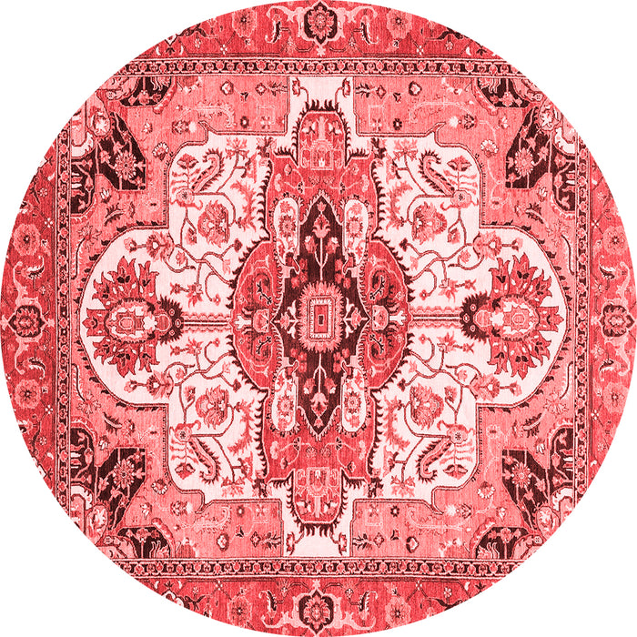 Machine Washable Abstract Red Modern Rug, wshabs3096red