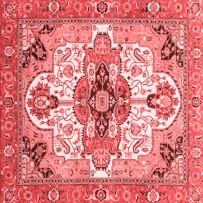 Abstract Red Modern Rug, abs3096red