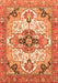 Abstract Orange Modern Rug, abs3096org