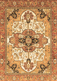 Abstract Brown Modern Rug, abs3096brn