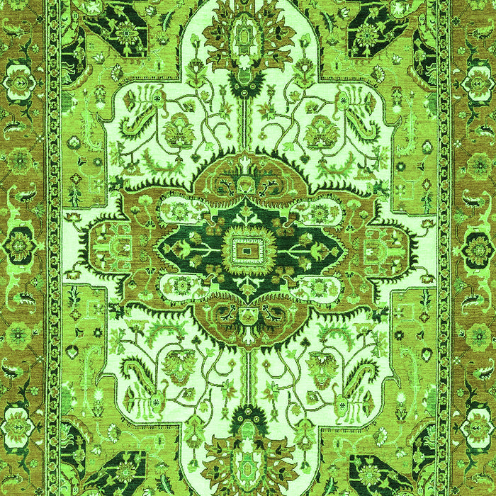 Abstract Green Modern Rug, abs3096grn