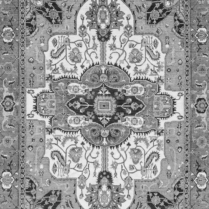 Machine Washable Abstract Gray Modern Rug, wshabs3096gry