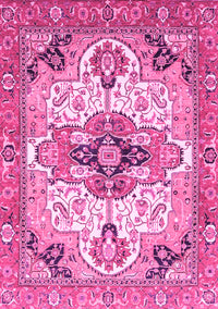 Abstract Pink Modern Rug, abs3096pnk