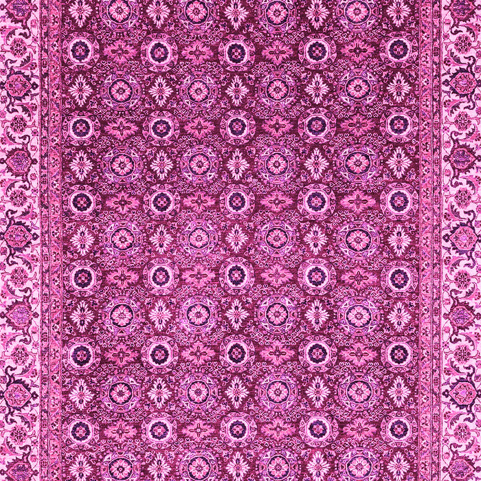 Machine Washable Abstract Pink Modern Rug, wshabs3097pnk