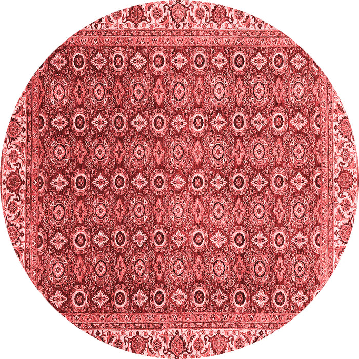 Machine Washable Abstract Red Modern Rug, wshabs3097red