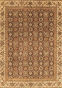 Abstract Brown Modern Rug, abs3097brn