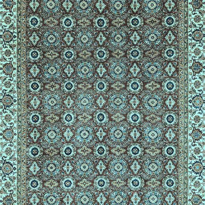Abstract Light Blue Modern Rug, abs3097lblu