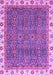 Oriental Purple Traditional Rug, abs3098pur