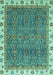 Oriental Turquoise Traditional Rug, abs3098turq