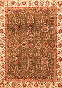 Oriental Orange Traditional Rug, abs3098org