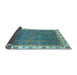 Sideview of Oriental Light Blue Traditional Rug, abs3098lblu