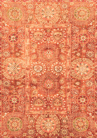 Abstract Orange Modern Rug, abs3099org