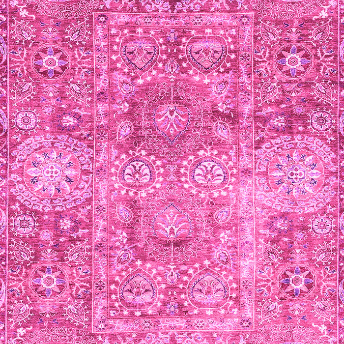 Machine Washable Abstract Pink Modern Rug, wshabs3099pnk
