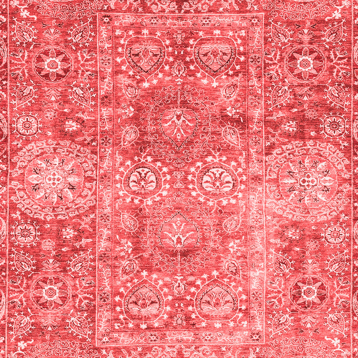 Abstract Red Modern Area Rugs