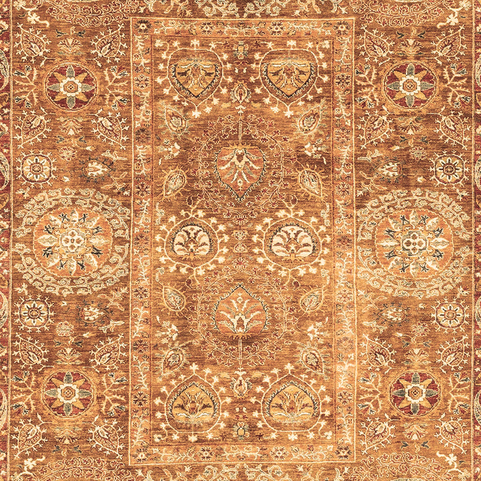 Abstract Brown Modern Rug, abs3099brn
