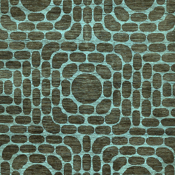Abstract Light Blue Modern Rug, abs309lblu