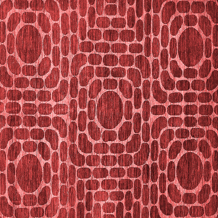 Machine Washable Abstract Red Modern Rug, wshabs309red