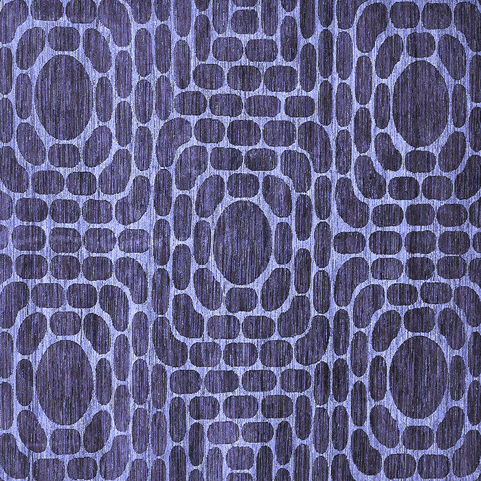 Square Machine Washable Abstract Blue Modern Rug, wshabs309blu