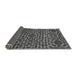 Sideview of Abstract Gray Modern Rug, abs309gry