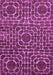 Machine Washable Abstract Purple Modern Area Rugs, wshabs309pur