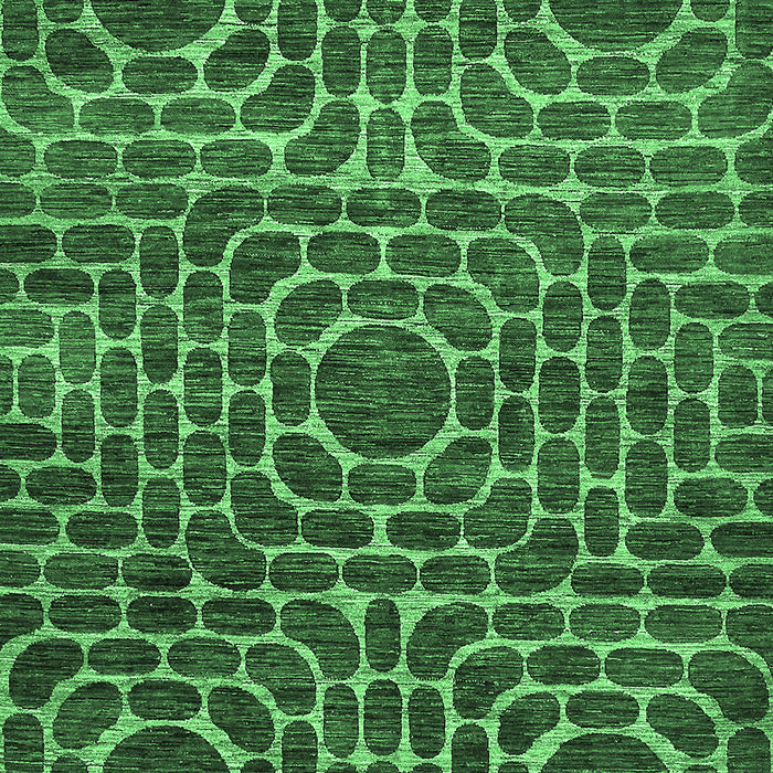 Machine Washable Abstract Emerald Green Modern Area Rugs, wshabs309emgrn