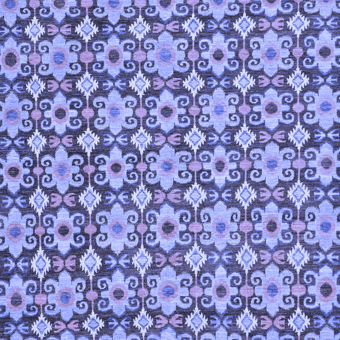 Machine Washable Abstract Blue Modern Rug, wshabs30blu