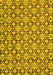 Abstract Yellow Modern Rug, abs30yw