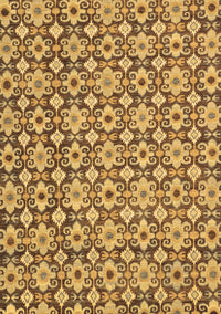 Abstract Brown Modern Rug, abs30brn