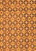 Machine Washable Abstract Orange Modern Area Rugs, wshabs30org